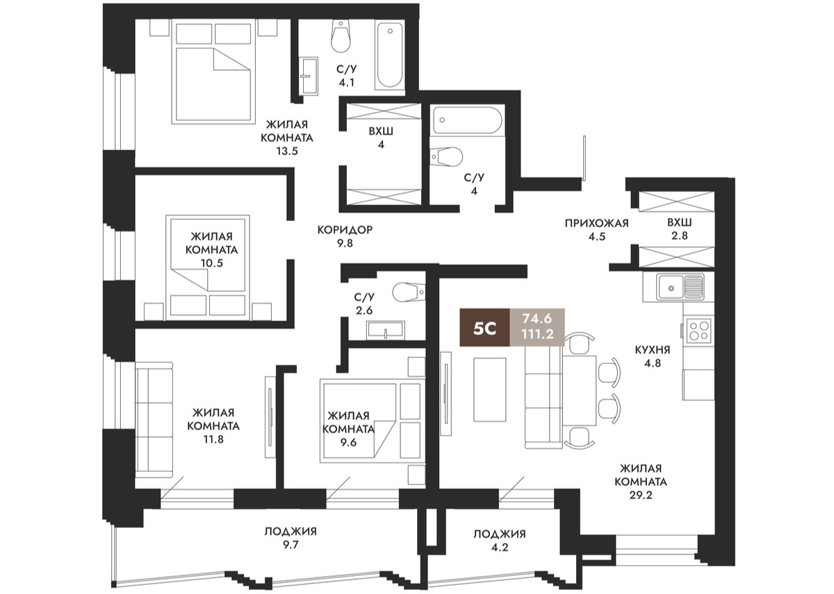 Планировка квартиры